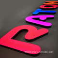 Epoxy Resin Channel Signs with UV Cure UV Epoxy Resin Channel Letter Supplier